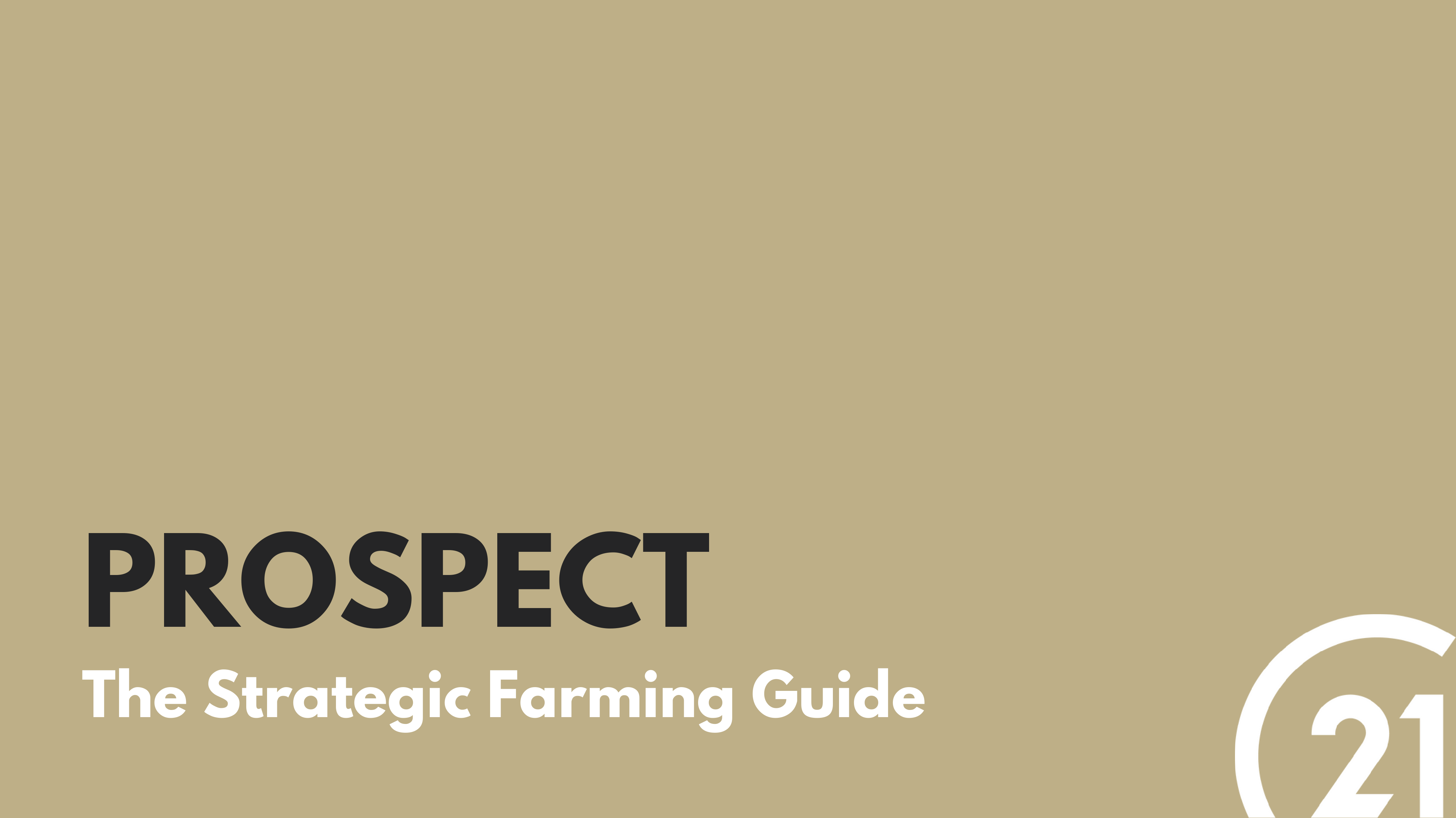 The Strategic Farming Guide