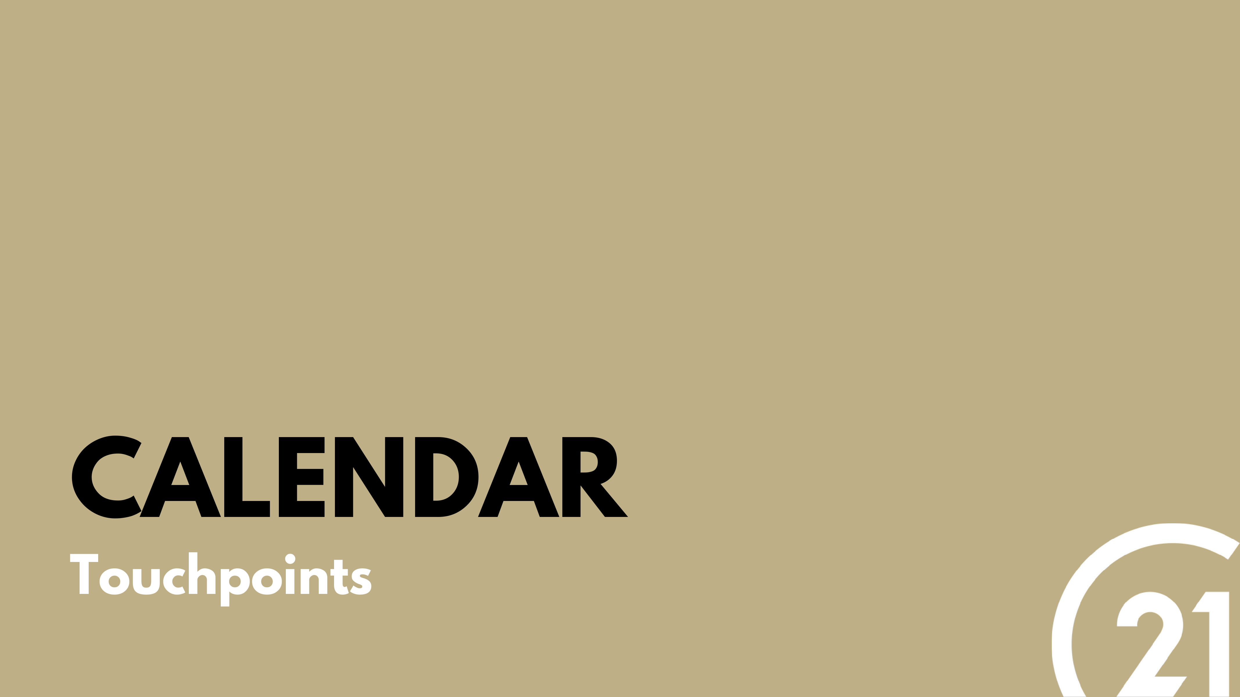 Calendar Touchpoints (1)