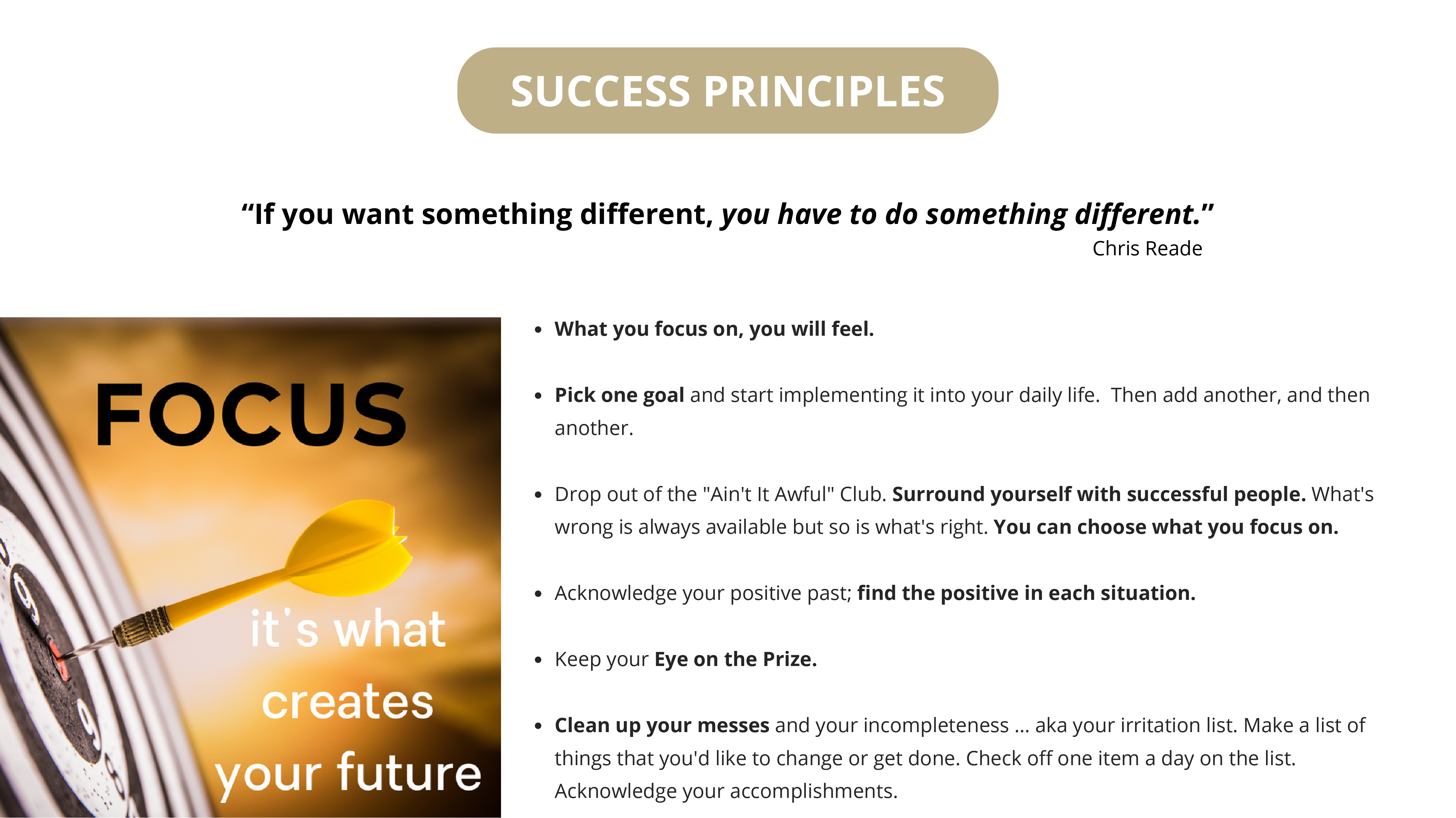 Success Principles (3)