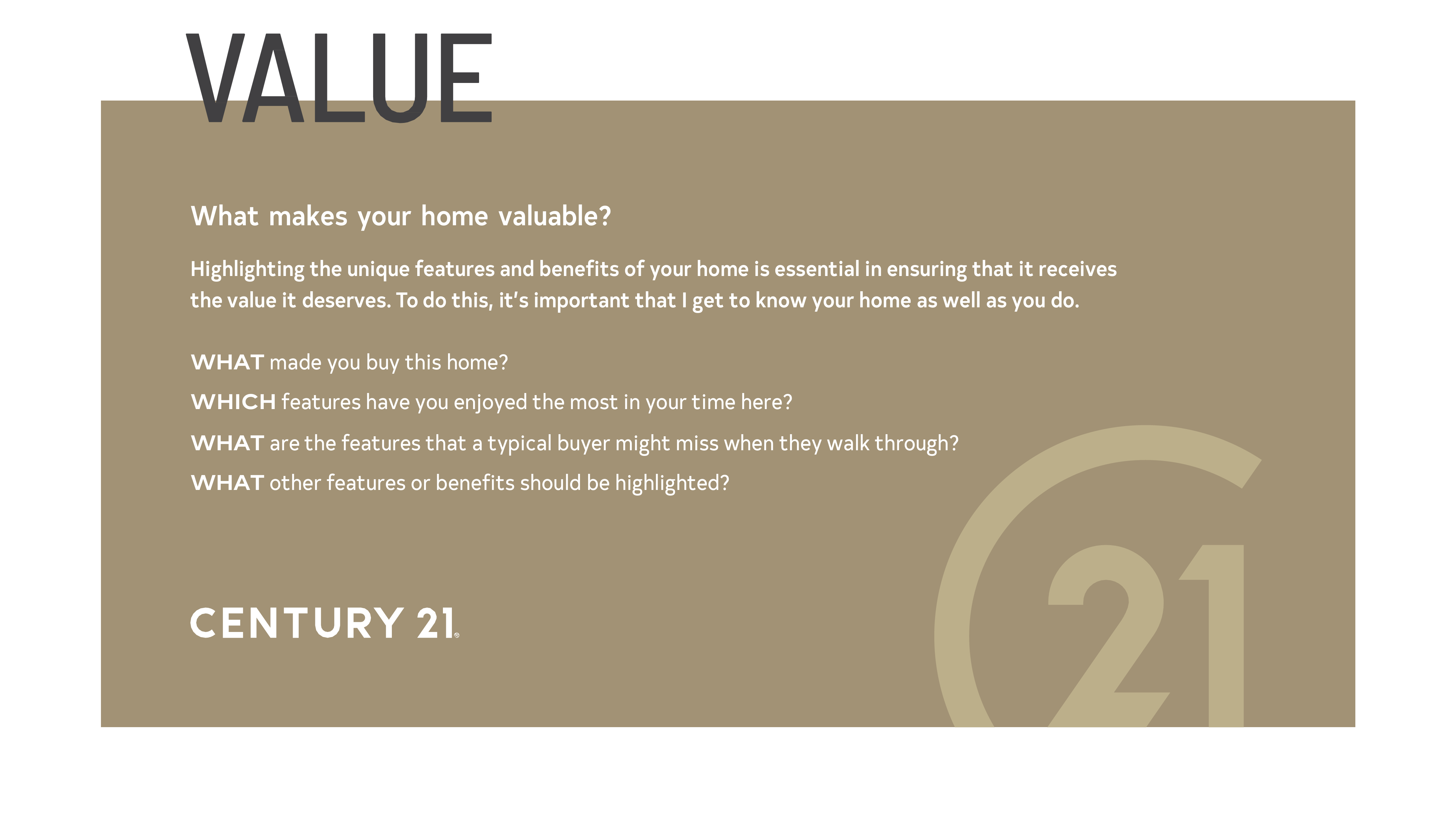 What makes your home valuable?