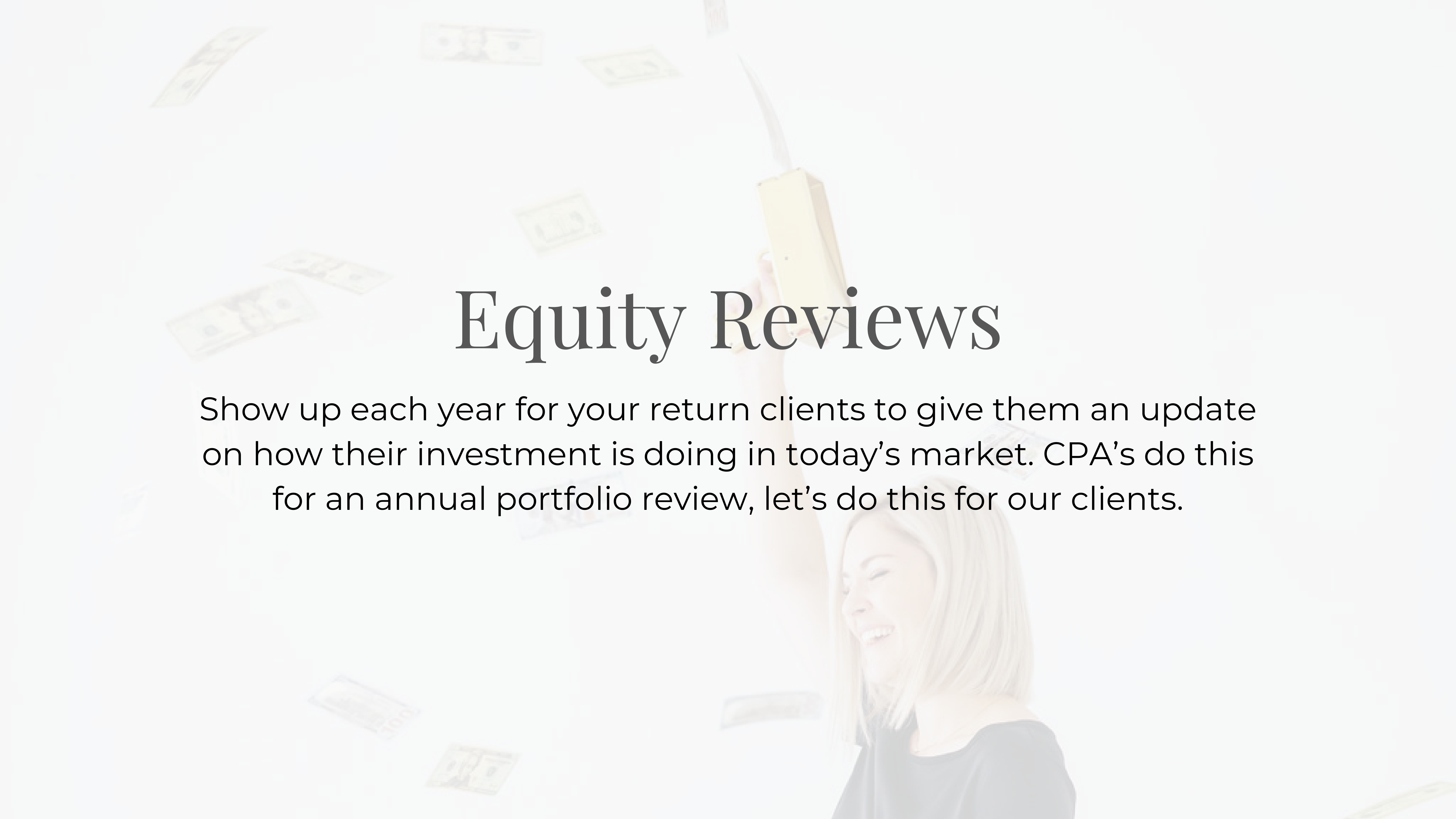 Equity Reviews